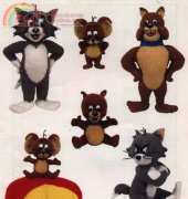 Intarsia by Gary Kenndy - 6 Tom and Jerry Toys by Alan Dart