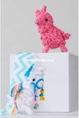 Red Heart - Nancy Anderson - LM6284 - Larry and Linda Crochet Llama - Free