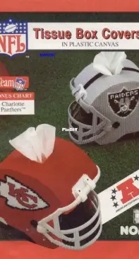 Plastic Canvas - NFL  Tissue Box  Covers  Nomis.