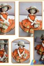 Chepidolls - Lola Crochet Doll - Russian - Free