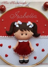 Mama Mia Handmade-Soft Doll Isabella-Free Pattern/Portuguese