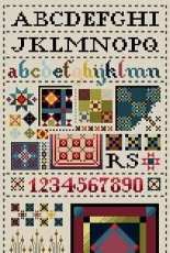Told in A Garden - TG46 Amish quilt sampler PCS