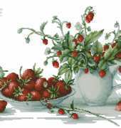 Luca-S B2277 - Strawberry Still Life