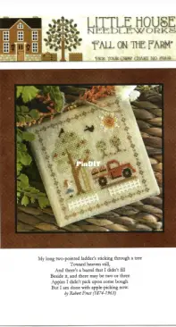 Little House Needleworks LHN Fall on the Farm Chart 4 - Pick Your Own