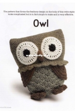 Vanessa Mooncie- Crocheted Wild Animals  Owl - Russian - Translated - Free