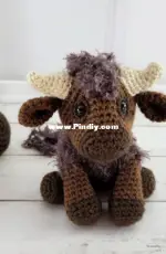 Sweet Oddity Art - Carolyne Brodie - Mini Bison