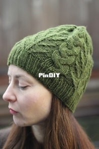 Fir Forest Hat by Jenny Faifel - SweaterFreak