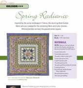Marianne Elizabeth-Spring Radiance-Free Quilt Pattern