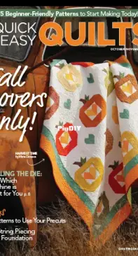 McCall's Quick and Easy Quilts  October / November 2022