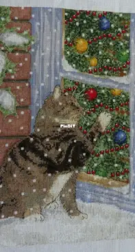 Christmas Visitor by Anne Mortimer from Cross Stitch Gold 88