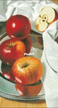 EstE 107 Apples on a Silver Dish XSD