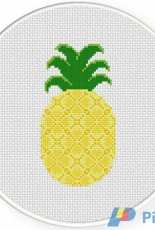 Daily Cross Stitch - Pineapple