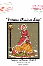 Shannon Christine Designs - Victorian Christmas Lady XSD