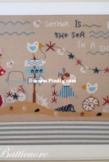 Cuore e batticuore -  Il mare in una conchiglia / summer is the sea in a shell PCS