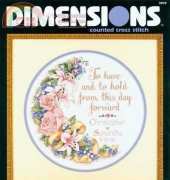 Dimensions 3892 - To Have and To Hold Wedding Record