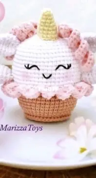 Marizza Toys - Lucy Marizza - Unicorn Cupcake - Free