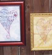 Haberdashery Designs - Sister's Heart