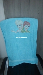 towel frozen