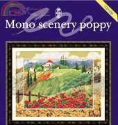 Dome 100109 - Mono Scenery Poppy