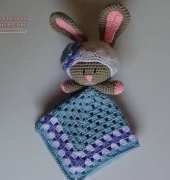 The Crochet Case- Snuggle Buddies Bunita Lovey