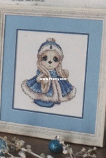 Bunny Snow Maiden by Svetlana Sichkar from All About Needlework November 2017