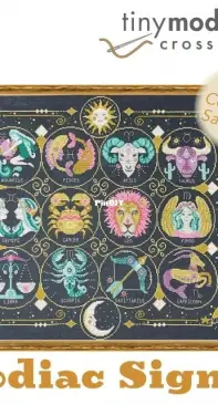 Tiny Modernist - 13 Part Celestial Sampler - Zodiac Signs