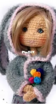 Colorful Dreams - Olga Muzalevskaya - Ольга Музалевская - Girl in a bunny costume - Девочка в костюме зайки - Russian