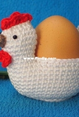 Millionbells - Chicken Egg Holder Cosy - English