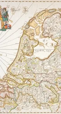 Thea Gouverneur 1073 Dutch Antique Map