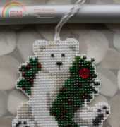Mill Hill MH18-0306 Holiday Polar Bear