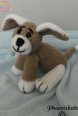 Pip the puppy by Phoenixknits
