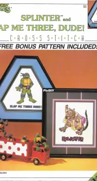 Plaid - Teenage Mutant Ninja Turtles 9005 - Splinter and Slap Me Three, Dude!