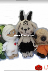 Galamigurumis- Gala Rebes - Halloween Gang 2 - Spanish