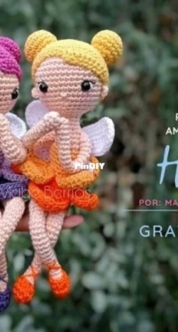 Mabe Berrios - Amigurumis San Vicente - Mabel Berríos Vergara - Fairy - Hada - Spanish - Free