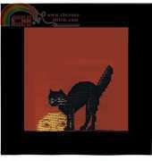 Cat and Moon Shirt - Leisure Arts - Halloween Leaflet