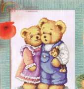 Dein Kreuzstich Magazin May 2013 - Bear Couple