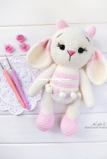 Sophie and Co - AVokhmina Patterns - Anastasia Vohmina - Anastasiya Vokhmina - Bunny Lu and Lamb Nyusha - Russian - Free