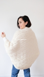Embarker Cocoon Cardigan by Ashley Lillis-Free