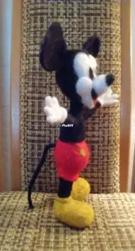 Mickey Mouse - needle felting