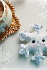 Noia Land Paloma Rocha Tutorial : Copos De Nieve Snowflake, Felt