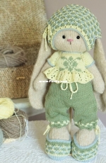 Polushka Bunny - Maria Ermolova - Cute outfit for Polushkabunny toys