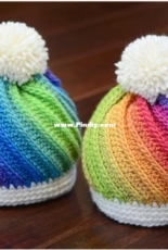 The Hat and I - Marken - Twist Top Beanie