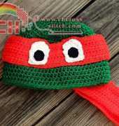 Ninja Turtle Hat by Jamie Carder-Haas