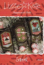 Lizzie Kate Snippet S128 - Peppermint Sleds