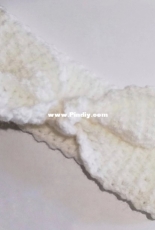crochet girl headband