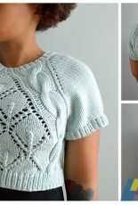 Purl Heroine-Camille Sweater by Novel Reed-Free