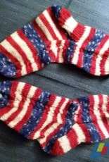 4th of July socks