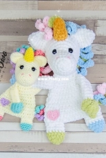 One and Two Company - Carolina Guzman - Sparkle the Unicorn Cuddler