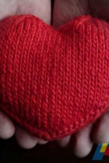 My Whole Heart by Olha /Halifax Charity Knitters-Free