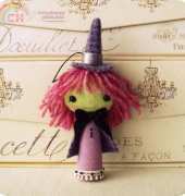 Gingermelon- Halloween Witch ornament